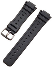 Plastový řemínek Ricardo 16mm (pro Casio G-Shock GA-2100/GA-2110, DW-5600, GW-6900), černý V2, Quick Release