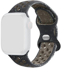 Silikonový řemínek Ricardo (pro Apple Watch 44/45/49mm), černý