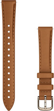 Kožený řemínek Garmin 14mm (pro Lily 2), hnědý, Quick Release, 010-13302-20