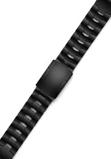 Ocelový náramek Ricardo Dolcè 26mm, Black, QuickFit