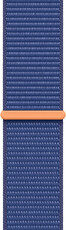 Sportovní provlékací řemínek Apple, textilní, mořsky modrý, pro pouzdra 38/40/41 mm