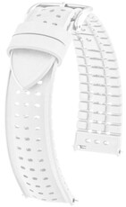 Kaučukový řemínek Hirsch NYAD M 0920099100-2, bílý, přírodní kaučuk, délka M, Quick Release