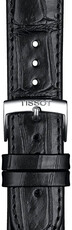 Kožený řemínek Tissot T852.043.012 20mm, černý, Quick Release