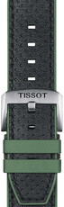 Kožený řemínek Tissot T852.046.787 22mm, černý, Quick Release