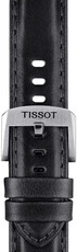 Kožený řemínek Tissot T852.046.834 20mm, černý, Quick Release