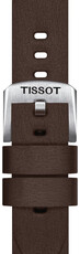 Kožený řemínek Tissot T852.048.211 18mm, hnědý, Quick Release