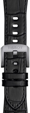 Kožený řemínek Tissot T852.049.415 (pro model Tissot PRX 42mm), černý, Quick Release