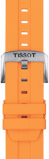 Oranžový silikonový řemínek Tissot T852.047.918