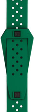 Pryžový řemínek Tissot Sideral T852.048.862 20mm, zelený, Quick Release