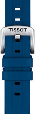 Pryžový řemínek Tissot T852.044.837 20mm, modrý, Quick Release