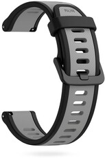 Silikonový řemínek Ricardo 20mm (Garmin Venu, Venu Sq, Venu Sq 2, Venu 2 plus aj.), černý, Quick Release