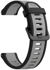 Silikonový řemínek Ricardo 22mm (Garmin Venu 3, Forerunner 265, Vívoactive 4 aj.), černý, Quick Release