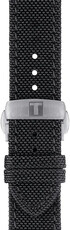 Textilní řemínek Tissot T852.043.157 21mm, černý, Quick Release