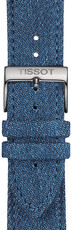Textilní řemínek Tissot T852.046.781 22mm, modrý, Quick Release