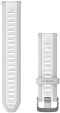 Silikonový řemínek Garmin 20mm, Mist Gray/Whitestone, Quick Release, 010-11251-AH