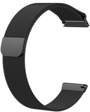 Ocelový náramek Ricardo 20mm (pro Garmin Fenix 8/7S/6S (43mm), aj.), černý, QuickFit