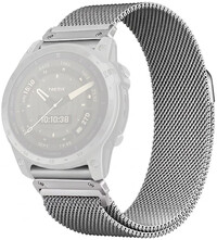 Ocelový náramek Ricardo Fiume 22mm, Silver, QuickFit
