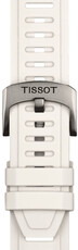 Silikonový řemínek Tissot T852.049.245 21mm, bílý, Quick Release