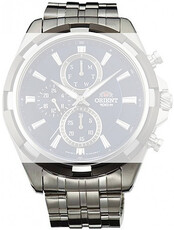 Ocelový náramek Orient PDEZWSS 24mm (pro UY01), stříbrný