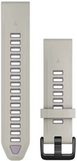 Silikonový řemínek Garmin 20mm, Fog Gray, QuickFit, 010-13391-03