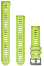 Silikonový řemínek Garmin 20mm (pro Instinct 2S), zelený, + prodloužená část, 010-13104-05