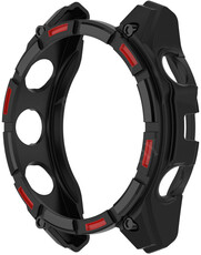 Ochranný kryt (pro Garmin Enduro 3), silikonový, Black/Red