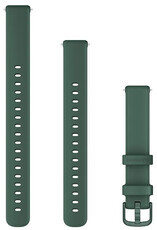 Silikonový řemínek Garmin 14mm, Jasper Green, Quick Release, + prodloužená část, 010-13302-32