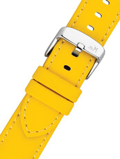 Kožený řemínek Morellato Capri 5761D82.098 M, žlutý, recyklovaný materiál