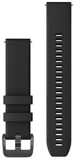 Silikonový řemínek Garmin 20mm, Black, Quick Release, 010-13439-00