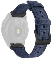 Nylonový řemínek Ricardo 26mm (pro Garmin Fenix 8/7X/6X (51mm), Tactix aj.), modrý V3, QuickFit