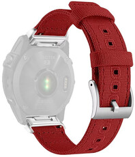 Nylonový řemínek Ricardo 22mm (pro Garmin Fenix 8/7/6 (47mm), Epix 2 aj.), červený, QuickFit