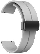Silikonový řemínek Ricardo 22mm (pro Amazfit Bip 5, 6), šedý, Quick Release