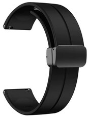 Silikonový řemínek Ricardo 22mm (pro Amazfit Bip 5), černý, Quick Release