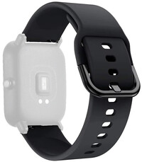 Silikonový řemínek Ricardo 22mm (pro Polar Vantage M2, V3, Grit X), černý, Quick Release