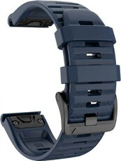 Silikonový řemínek Ricardo Livigno 26mm, Dark Blue, QuickFit