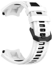 Silikonový řemínek Ricardo Moena (pro Amazfit T-Rex 3), White/Black