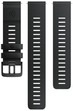 Silikonový řemínek Polar 22mm, černý, velikost S, M/L, Quick Release, platební