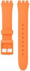 Silikonový řemínek Ricardo Barletta (pro Swatch), oranžový