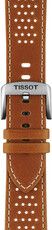 Kožený řemínek Tissot T852.051.017 22mm, hnědý, Quick Release