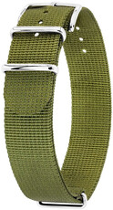 Textilní řemínek Hirsch Rush Recycle XL 40536040-2, zelený, délka XL