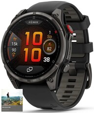 Garmin Fenix 8 Pro AMOLED 47mm, Sapphire Carbon Gray DLC Titanium Black