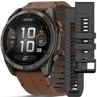 Garmin Fenix 8 Pro AMOLED 51mm, Sapphire Carbon Gray DLC Titanium (Premium) (+ náhradní řemínek)