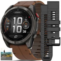Garmin Fenix 8 Pro AMOLED 51mm, Sapphire Carbon Gray DLC Titanium (Premium) (+ náhradní řemínek)
