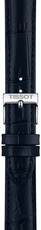Kožený řemínek Tissot T852.051.034 16mm, modrý, Quick Release
