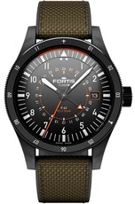 Fortis Flieger F-43 Triple-GMT Automatic COSC Chronometer F4260004 Limited Edition 100pcs (+ náhradní řemínek)