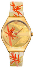 Swatch Golden Red Bamboo SYXZ105 (II. Jakost)