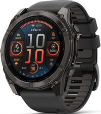 Garmin Fenix 8 AMOLED 51mm, Sapphire Carbon Gray DLC Titanium Black (II. Jakost)