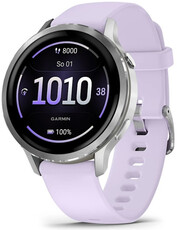 Garmin Venu 4 41mm Silver / Periwinkle, Silicone Band (rozbalené)
