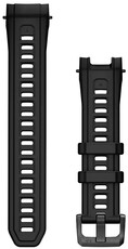 Silikonový řemínek Garmin 22mm (pro Instinct 3 45mm), Černý, 010-13395-12
