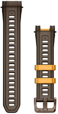 Silikonový řemínek Garmin 22mm (pro Instinct 3 45mm), Cocoa, 010-13395-11